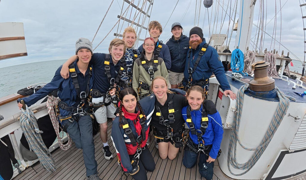 The sail of a lifetime: expanding horizons on the Young Endeavour