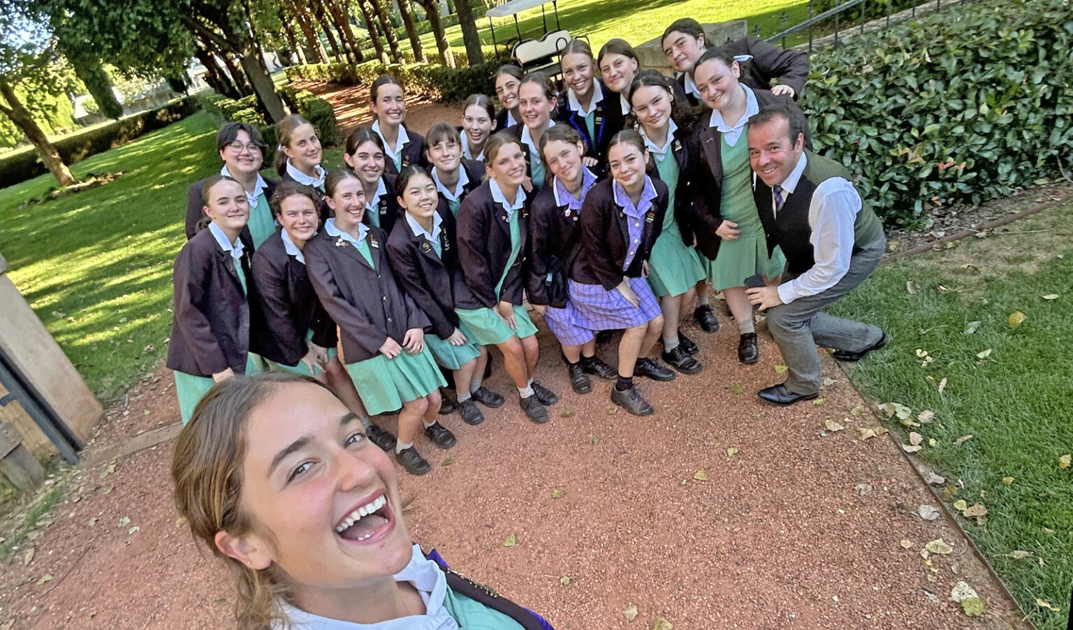 Frensham Madrigals - a selfie